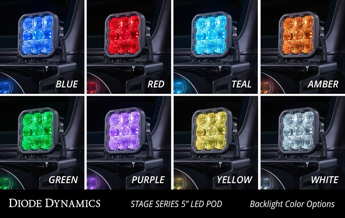 DIODE DYNAMIC SS5 White Sport LED Pod (PAIR)